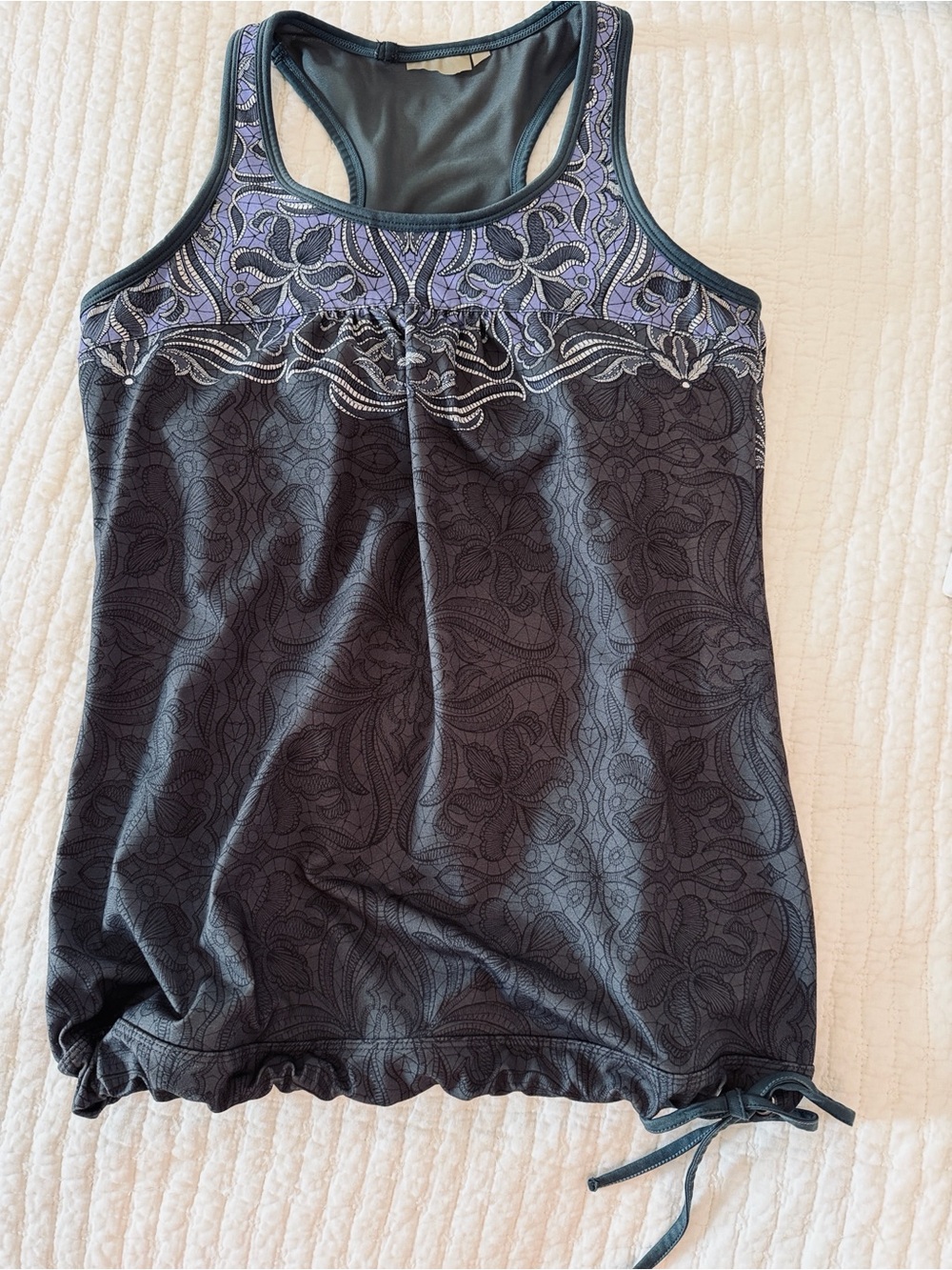 Athleta Printed Tinker Tank. Racerback | Loose Fitting. Women’s Sz-S